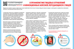 Роспотребнадзор обращает внимание граждан на необходимость профилактики заболеваний, связанных с употреблением некачественной пищи.